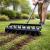 Aerator manual gazon cu roti si tepi pentru afanarea solului, constructie metalica, inaltime 148 cm, latime lucru 40 cm Household NewTrend