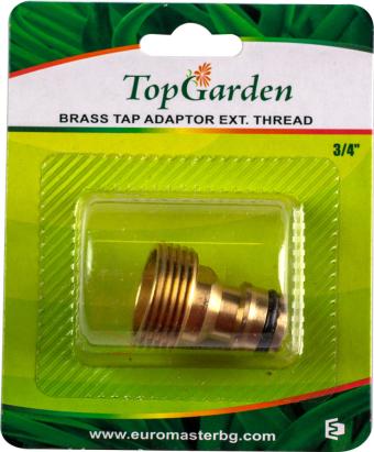 Adaptor robinet ¾” filet exterior alama TG Top Garden 400412 HardWork ToolsRange