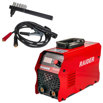 Aparat de sudura inverter 180A Display RD-MIW220 Raider Power Tools 077216 HardWork ToolsRange