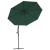 vida XL Pânză de schimb umbrelă de soare consolă, verde, 350 cm GartenMobel Dekor
