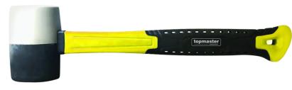 Ciocan cauciuc cu coada fibra 450g TMP Top Master Pro 240908 HardWork ToolsRange