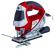 Ferestrau pendular 800W 100mm RDP-JS21 Raider Pro 050201 HardWork ToolsRange
