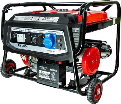 Generator pe benzina 4 timpi 5.5kW pornire electrica RD-GG04 Raider Power Tools 090101 HardWork ToolsRange