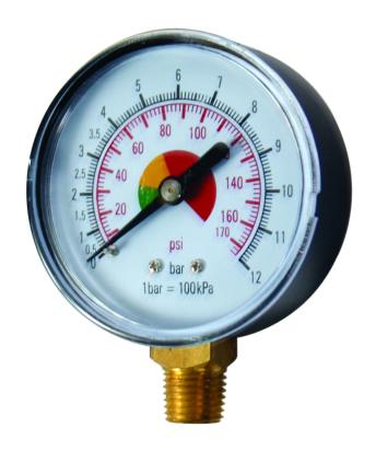 Manometru 0-12 bar 1/4 Raider Power Tools 110602 HardWork ToolsRange