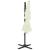 Umbrelă de soare 4 niveluri, stâlp aluminiu, nisipiu 250x250 cm GartenMobel Dekor