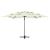 Umbrelă de soare 4 niveluri, stâlp aluminiu, nisipiu 250x250 cm GartenMobel Dekor