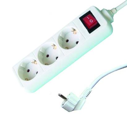 Prelungitor 3 prize 3.0mx1.5mm cu intrerupator Makalon 700753 HardWork ToolsRange