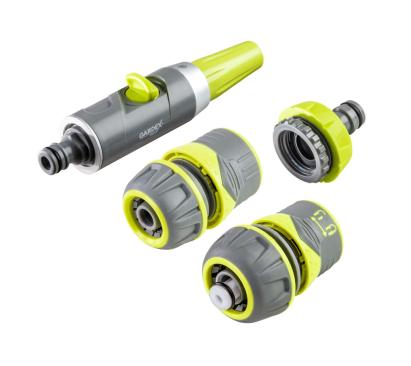 Set duza furtun adaptor robinet 3/4" 1" si conectori LUXE GX Gardex 404000 HardWork ToolsRange