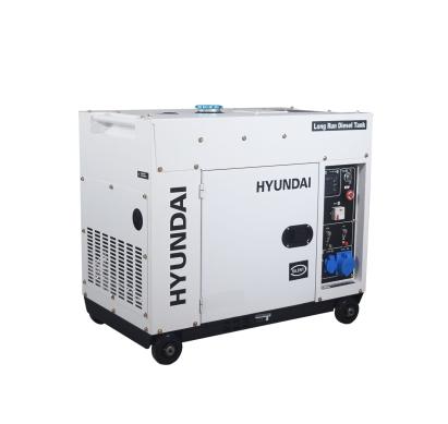 Generator de curent monofazat cu motor diesel Hyundai DHY-8600SE-LRS HardWork ToolsRange