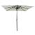Umbrelă de soare 3 niveluri, stâlp aluminiu, nisipiu, 2,5x2,5 m GartenMobel Dekor
