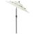 Umbrelă de grădină cu 3 niveluri, stâlp aluminiu, nisipiu, 2 m GartenMobel Dekor