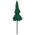 Umbrelă de grădină cu 3 niveluri, stâlp aluminiu, verde, 2,5 m GartenMobel Dekor