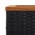 Jardinieră, negru, 80x40x40 cm, poliratan GartenMobel Dekor