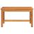 Bancă de grădină 80x35x45 cm, lemn masiv de acacia GartenMobel Dekor