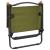 Scaune de camping, 2 buc., verde, 54x43x59 cm, țesătură Oxford GartenMobel Dekor