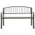 Bancă de grădină, gri, 120 cm, oțel GartenMobel Dekor