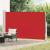 Copertină laterală retractabilă de terasă, roșu, 180x300 cm GartenMobel Dekor