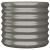 Jardinieră grădină gri 40x40x36 cm oțel galvanizat GartenMobel Dekor