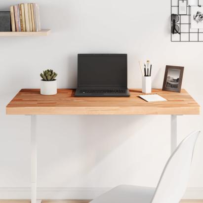 Blat de masă 100x60x4 cm dreptunghiular, lemn masiv de fag GartenMobel Dekor