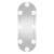 Oglindă de perete cu lumini LED 15x40 cm oval sticlă GartenMobel Dekor
