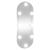Oglindă de perete cu lumini LED 20x50 cm oval sticlă GartenMobel Dekor