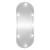 Oglindă de perete cu lumini LED 25x60 cm oval sticlă GartenMobel Dekor