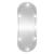 Oglindă de perete cu lumini LED 45x100 cm oval sticlă GartenMobel Dekor