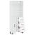 Dulap înalt, alb, 69,5x34x180 cm, lemn compozit GartenMobel Dekor