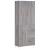 Dulap înalt, gri sonoma, 69,5x34x180 cm, lemn compozit GartenMobel Dekor