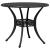 Set mobilier bistro, 3 piese, negru, aluminiu turnat GartenMobel Dekor