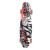 Skateboard copii SKULL LED, 22 inch, Byox, Alb-Negru Ultimate FactoryBikes