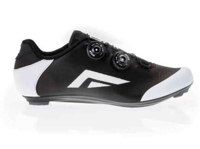 Pantofi Ciclism Brn Gladiator Road - 40, Negru-Alb - Reambalat Ultimate FactoryBikes