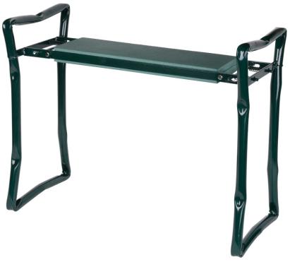 Scăunel de grădină pliabil 2-în-1 Strend Pro GC4202, 150 kg, 59x28x49 cm