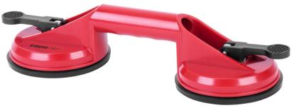 Ventuză dublă pentru ridicare geam Strend Pro CUP-182, 80 kg, 127 mm