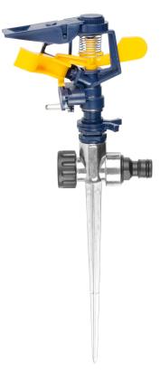 Aspersor impuls Strend Pro cu vârf metalic pentru irigare grădină