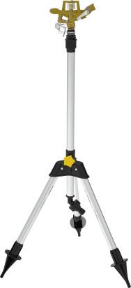 Aspersor impuls Strend Pro cu trepied reglabil, pentru grădină