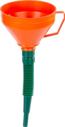 Pâlnie pentru combustibil Strend Pro FFX160 cu furtun flexibil, 160 mm