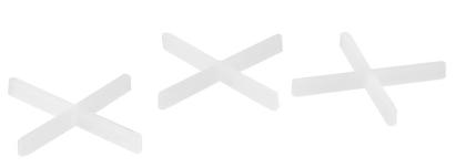 Set cruciulite distantiere 1 mm Strend Pro pentru faianta si gresie, 200 buc