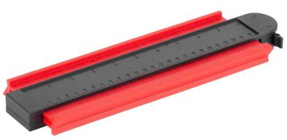 Șablon pentru copiere contururi Strend Pro DG680, 250x101 mm, cu blocare și magnet