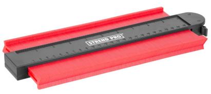 Șablon pentru copiere contur Strend Pro DG681, 250×130 mm, cu blocare și magnet