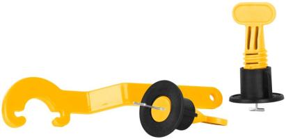 Set nivelare gresie și faianță Strend Pro 1,5 mm, 101 piese (cheie + 100)