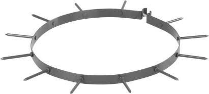 Țepi aerator pentru tăvălug Garden GS001 cu inel metalic, 31 cm