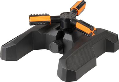 Aspersor rotativ Strend Pro Garden cu 3 brațe, 360°, până la 113 m²