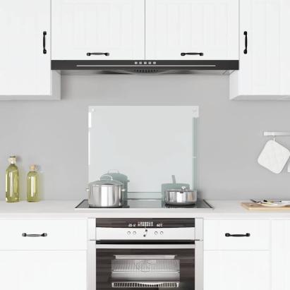 Panou antistropi bucătărie transparent 70x60 cm sticlă securiz. GartenMobel Dekor