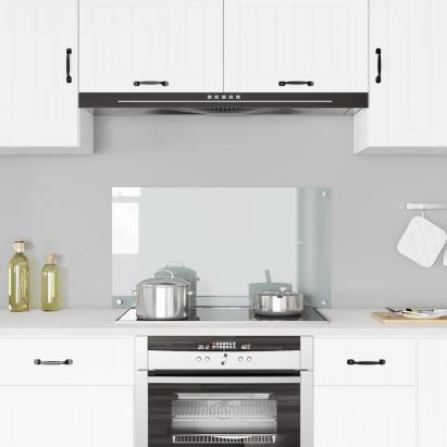 Panou antistropi bucătărie transparent 90x50 cm sticlă securiz. GartenMobel Dekor