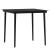 Set mobilier de grădină cu perne, 3 piese, negru GartenMobel Dekor