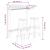 Set mobilier de bar de balcon, 3 piese, lemn masiv de acacia GartenMobel Dekor
