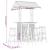 Set mobilier de bar de grădină, 5 piese, lemn masiv de acacia GartenMobel Dekor