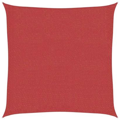 Pânză parasolar, roșu, 2,5 x 2,5 m, 160 g/m², HDPE GartenMobel Dekor
