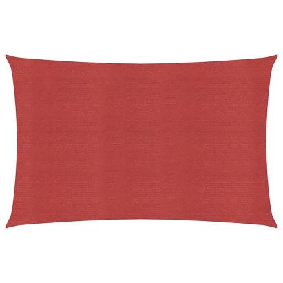 Pânză parasolar, roșu, 2,5x4,5 m, HDPE, 160 g/m² GartenMobel Dekor